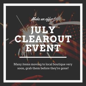 Closet clearout! Make an offer!